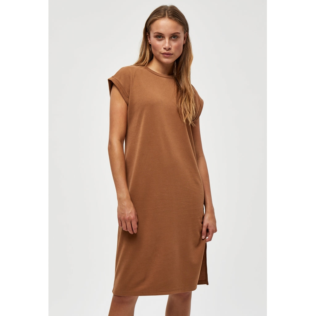 Desires Elara dress Dress Rubber brown