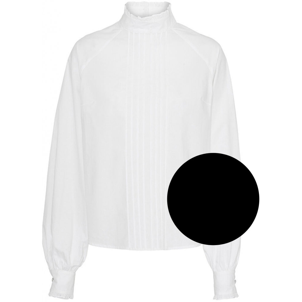 Custommade Elise blouse Skjorter og bluser Anthracite black