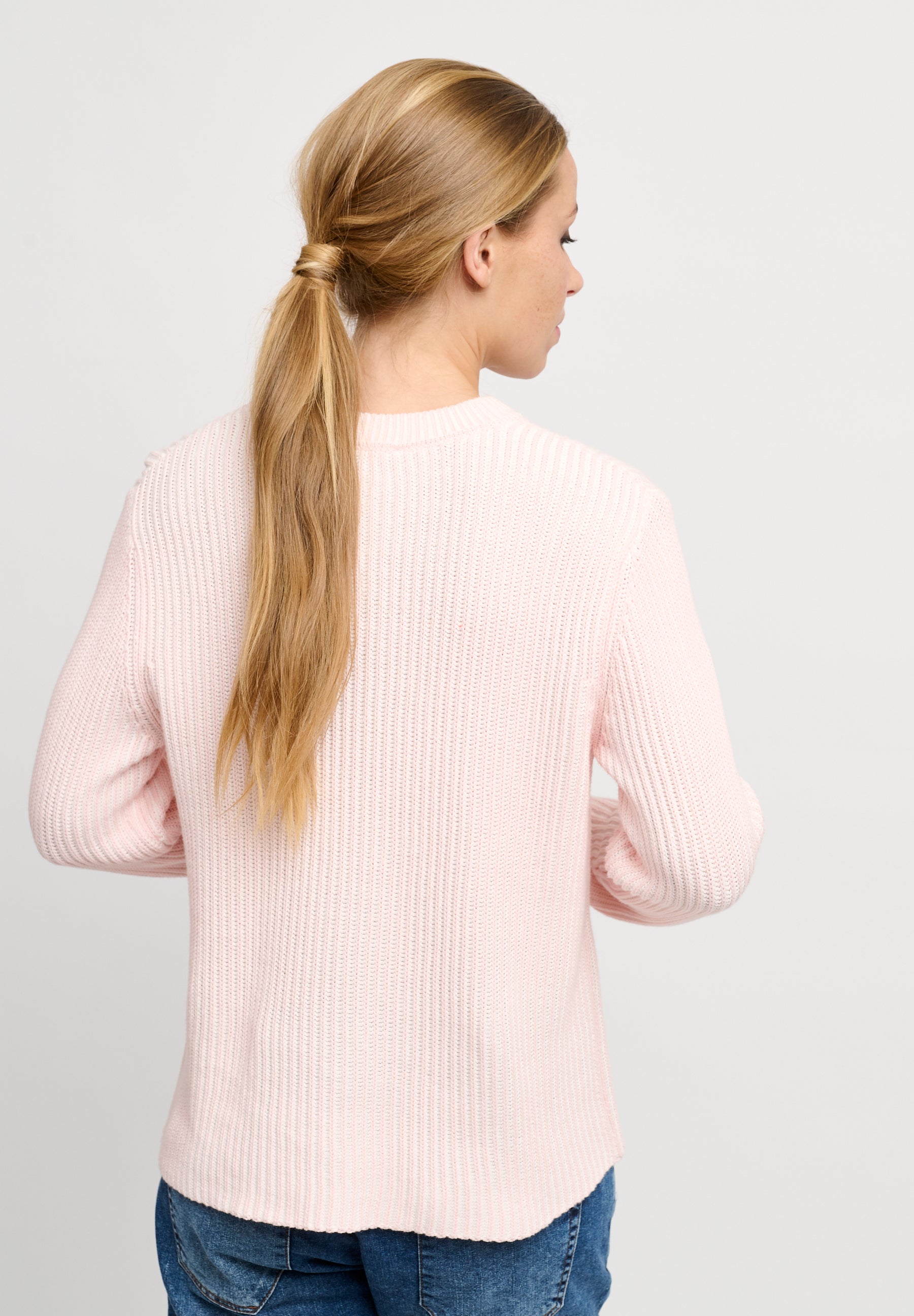 Lind Elly Knit Pullover 904 Rose