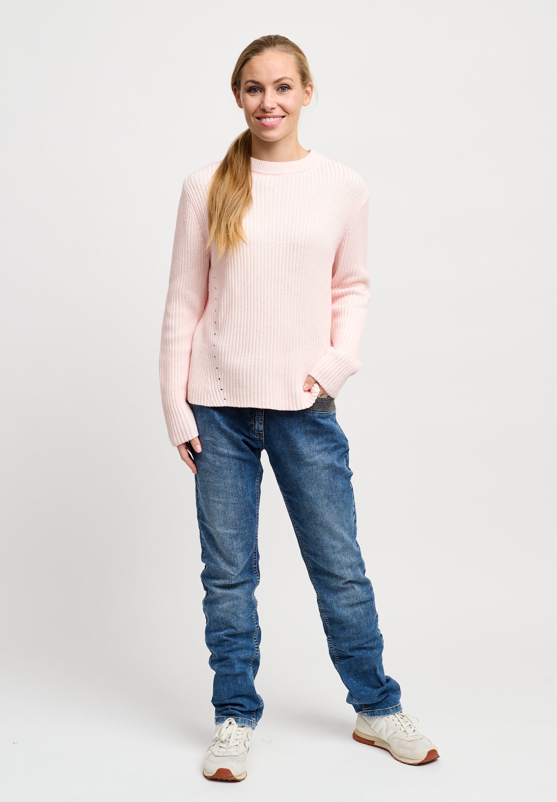 Lind Elly Knit Pullover 904 Rose