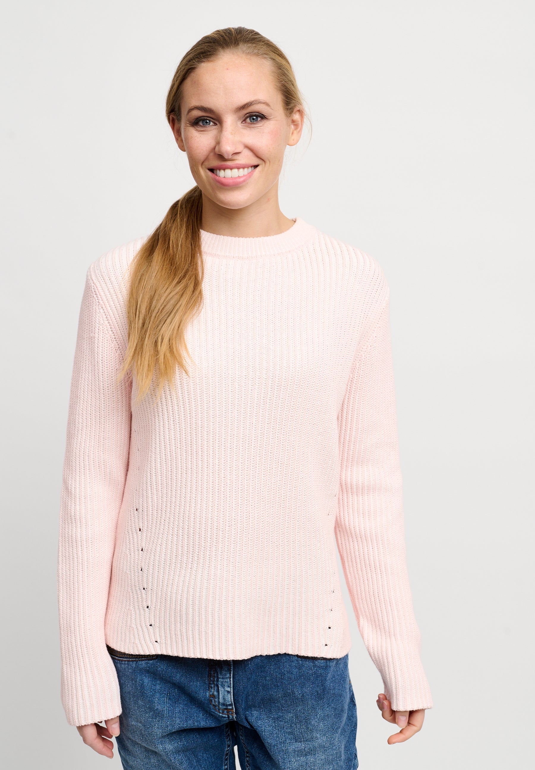 Lind Elly Knit Pullover 904 Rose