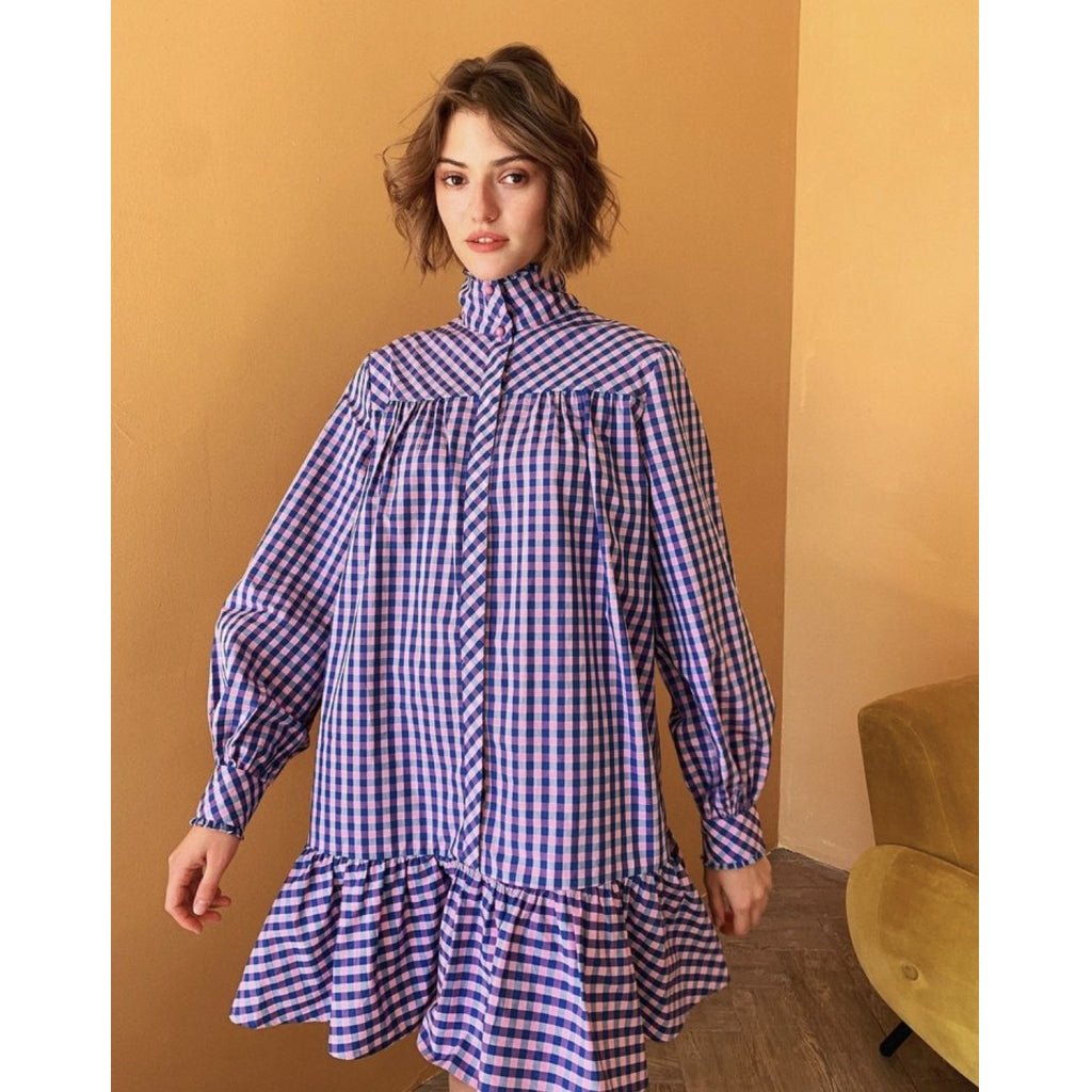 Custommade Elorie dress Dress Dark blue