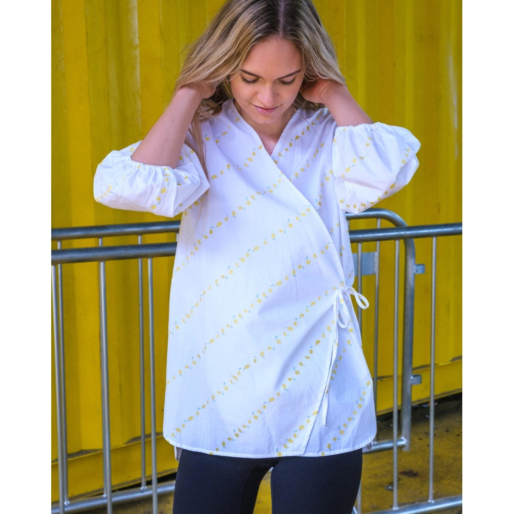 Neo Noir Envy Lemon blouse Skjorter og bluser White