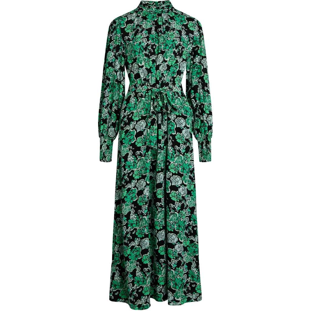 Co'couture Fleur Flower floor Dress Dress Green