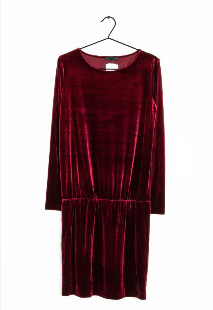 2ND shelly dress velour - Damernes Outlet