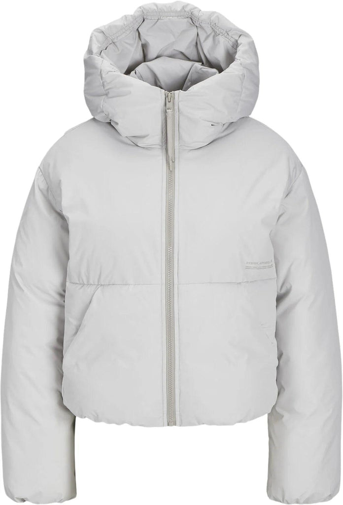 JJXX Puffer Jacket med hætte, let materiale, isolerende fyldning.