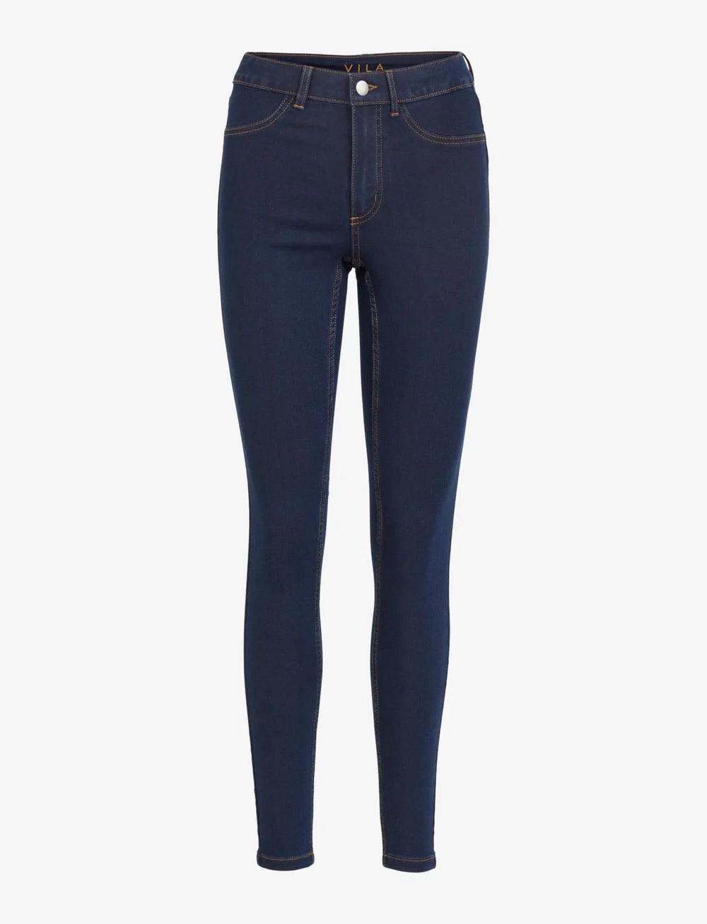 VILA vijeggy Anna RW jegging-42 med tætsiddende pasform og elastisk materiale.