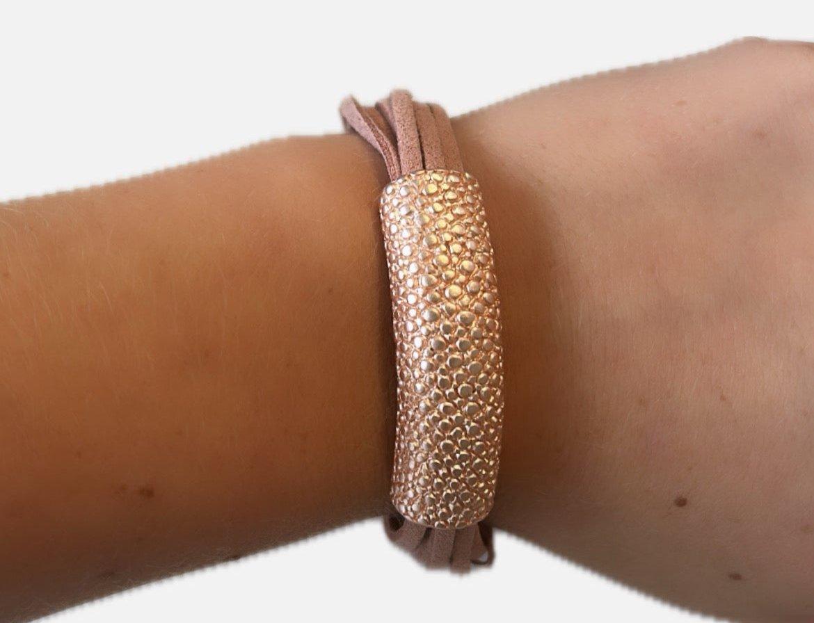 Dansk smykkekunst armbånd - 7C5110-2 - Damernes Outlet
