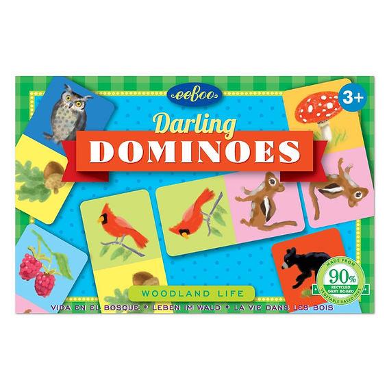 EEBOO | dominoes, woodland life - Damernes Outlet