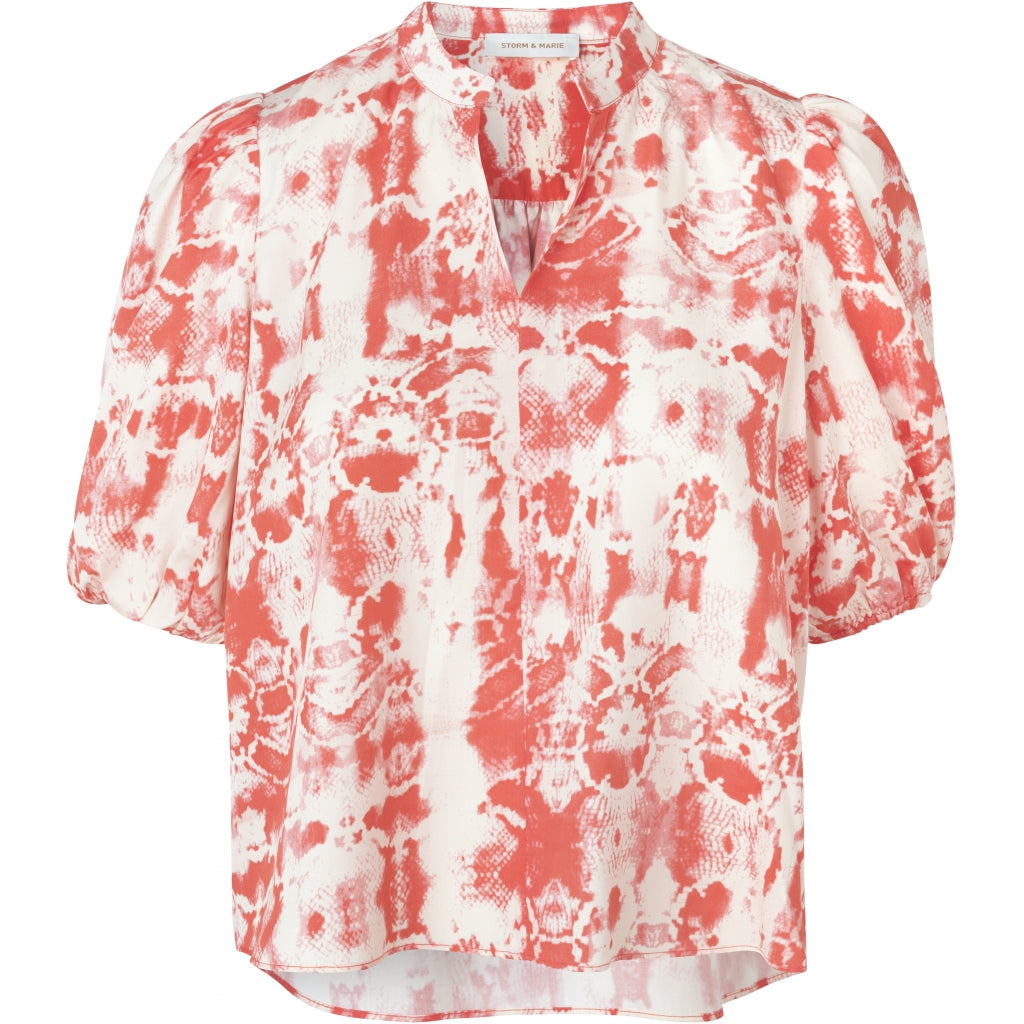 Storm & Marie Ivy puffy blouse Skjorter og bluser Reptile batik
