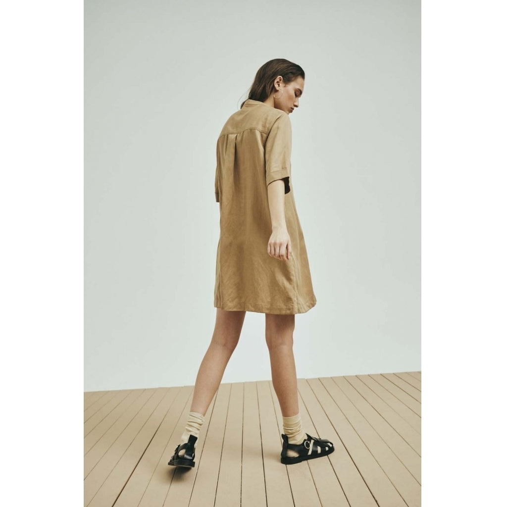 NORR Jaden dress Kjoler Camel