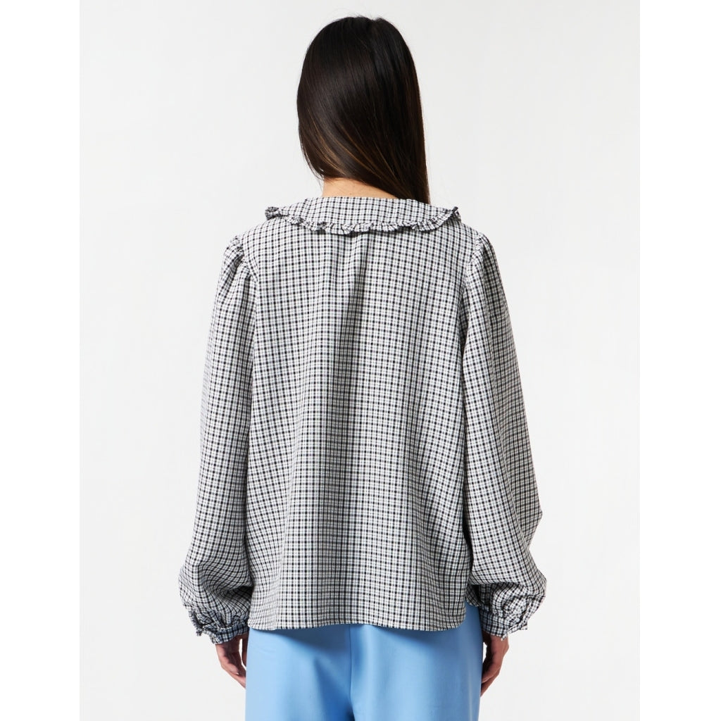 Stella Nova Jeanie my shirt Skjorter og bluser Grey/creme checks