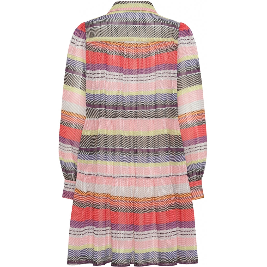 Continue Jeanne multi stripe dress Dress Multi stripe
