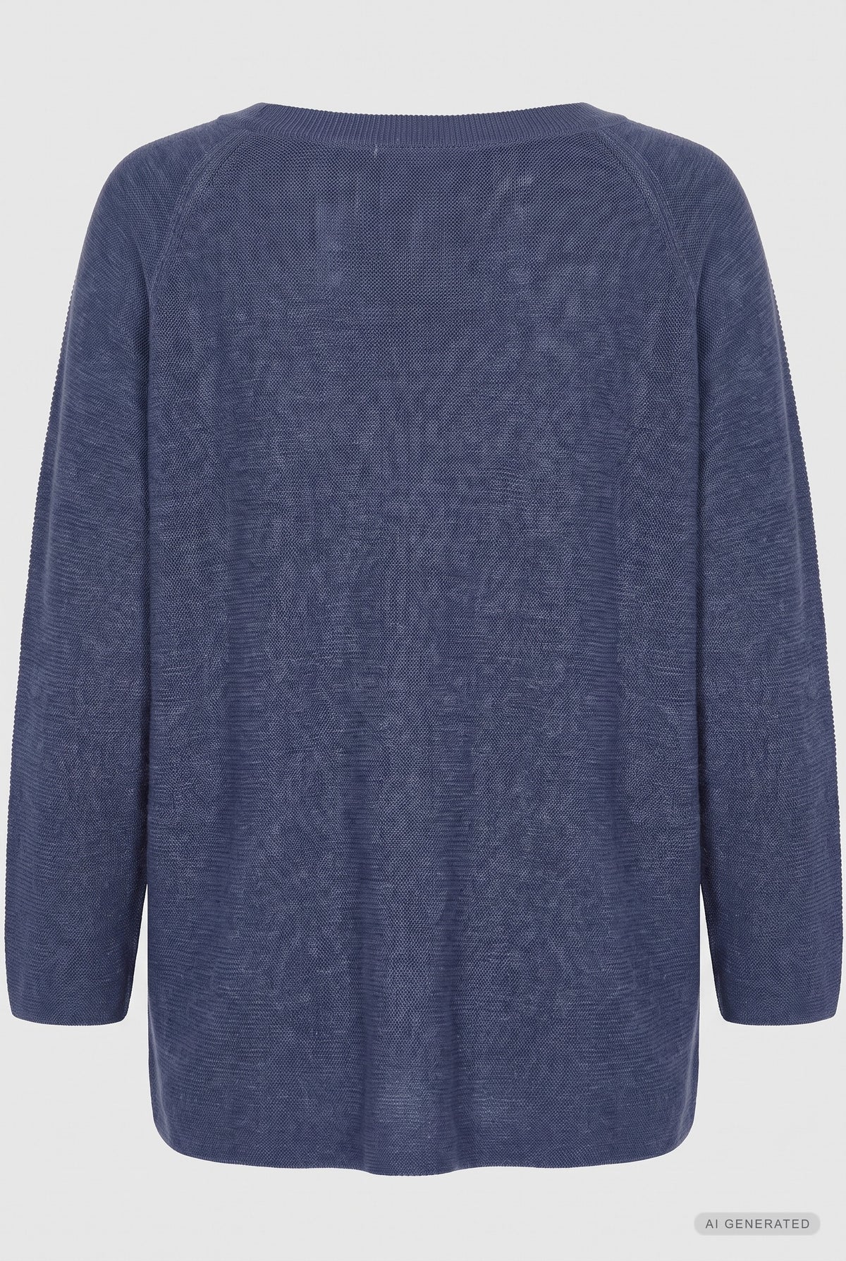 Lind Karla Knit Pullover 706 Bagar blue melange