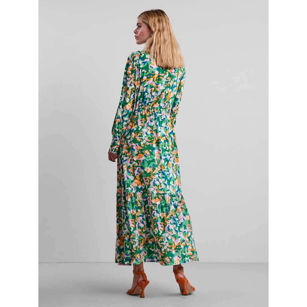 Y.A.S Kimmie LS long dress Dress Jelly bean
