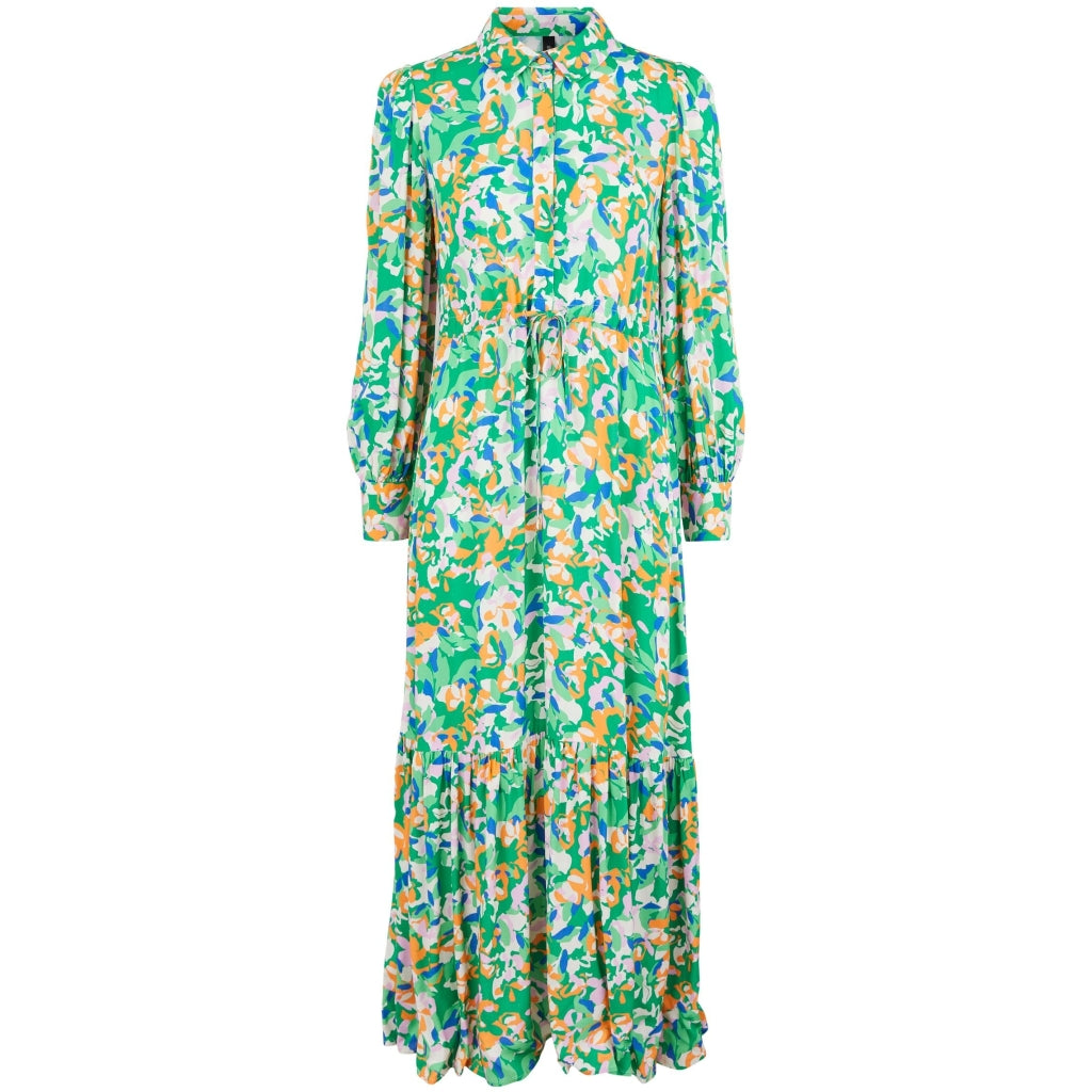Y.A.S Kimmie LS long dress Dress Jelly bean