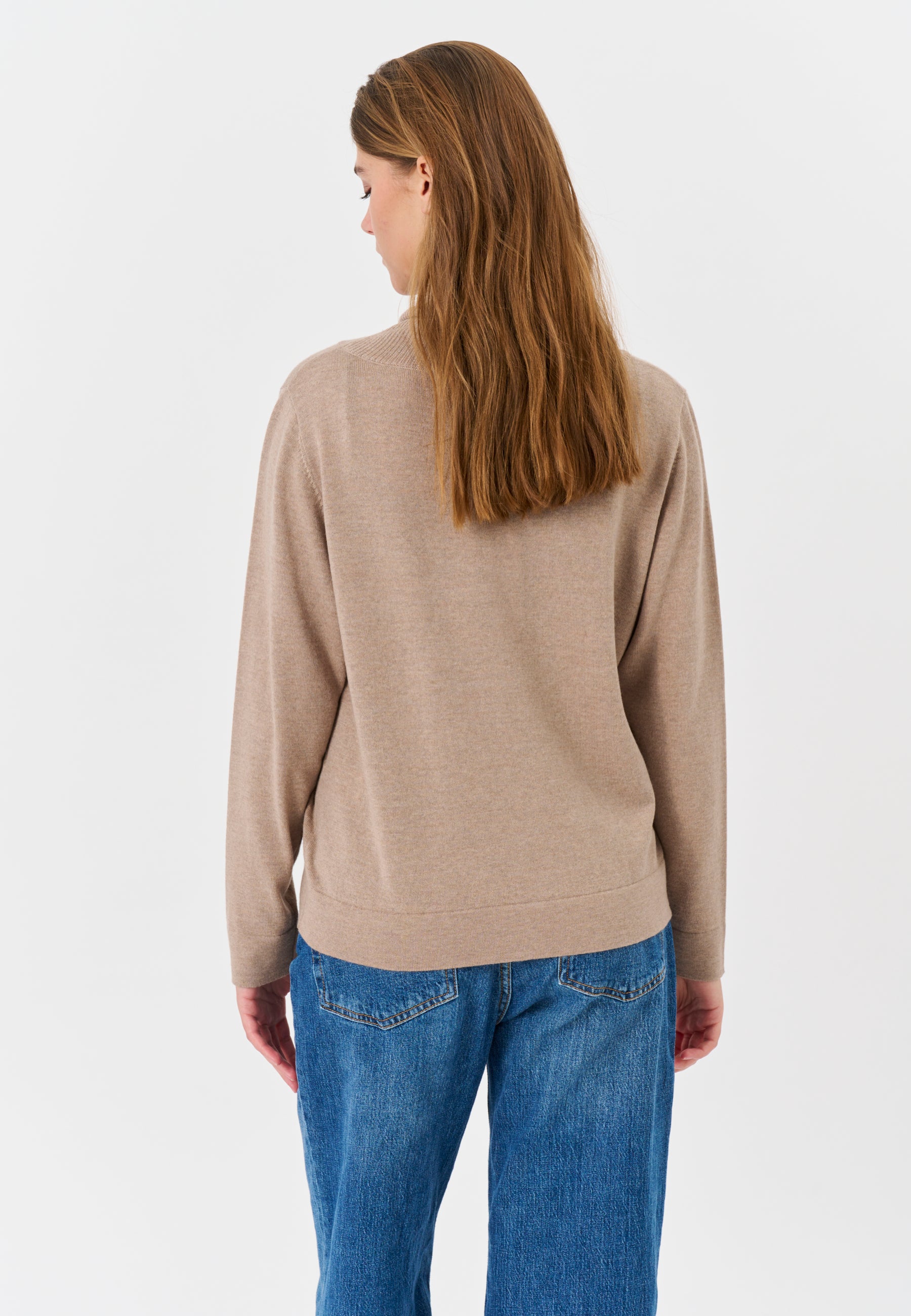 Lind Kirsten Knit Pullover 1660 camel melange