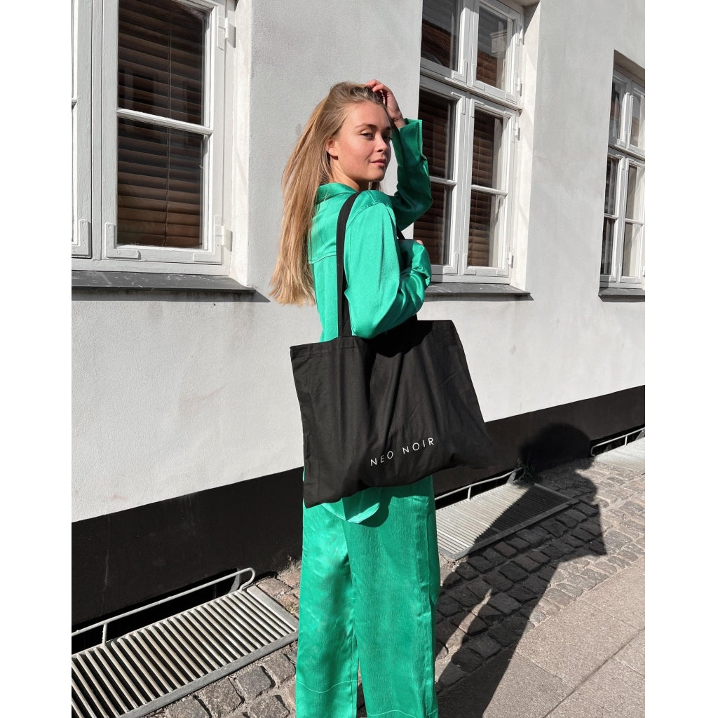 Neo Noir Kuli crepe satin pants Pants Green