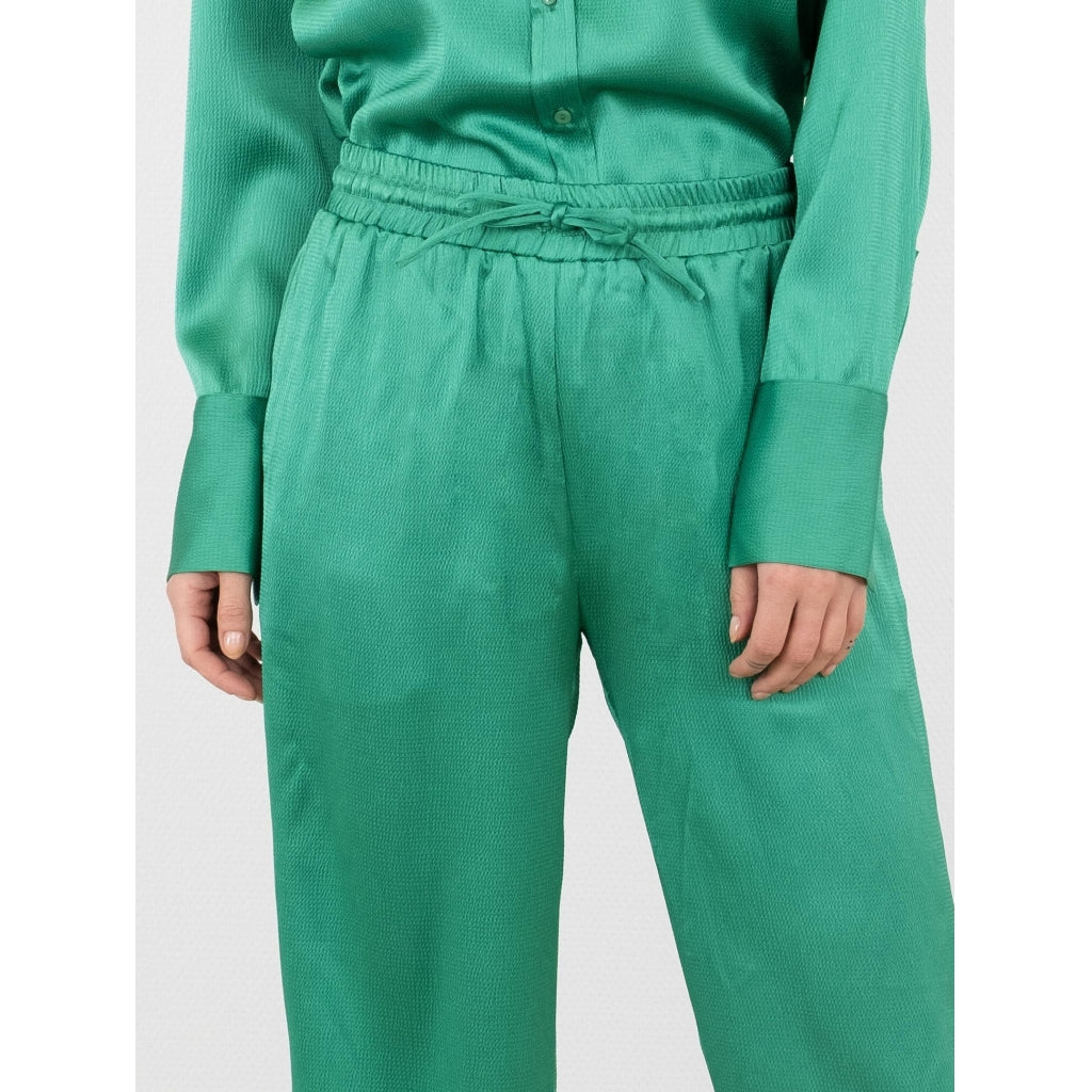 Neo Noir Kuli crepe satin pants Pants Green