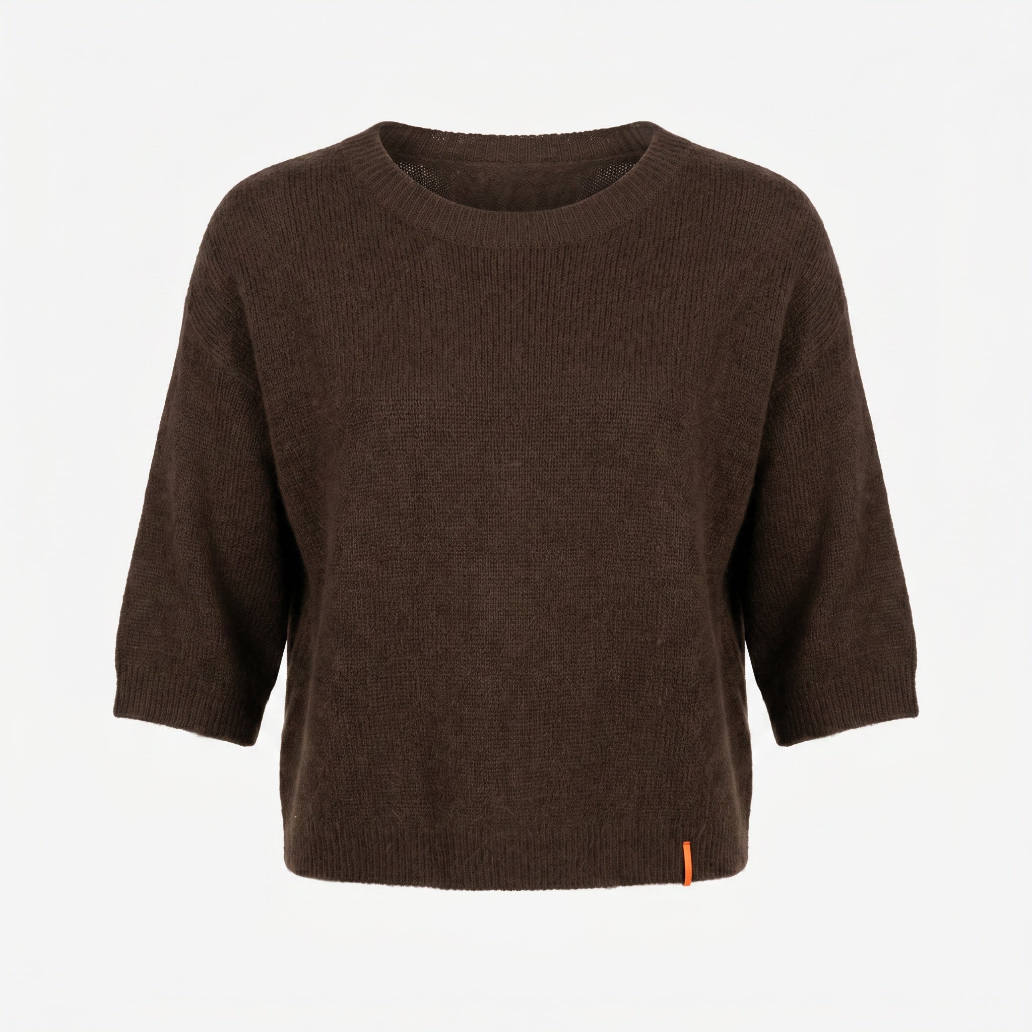 Lind LBHverdags fin Knit Pullover 1500 BROWN