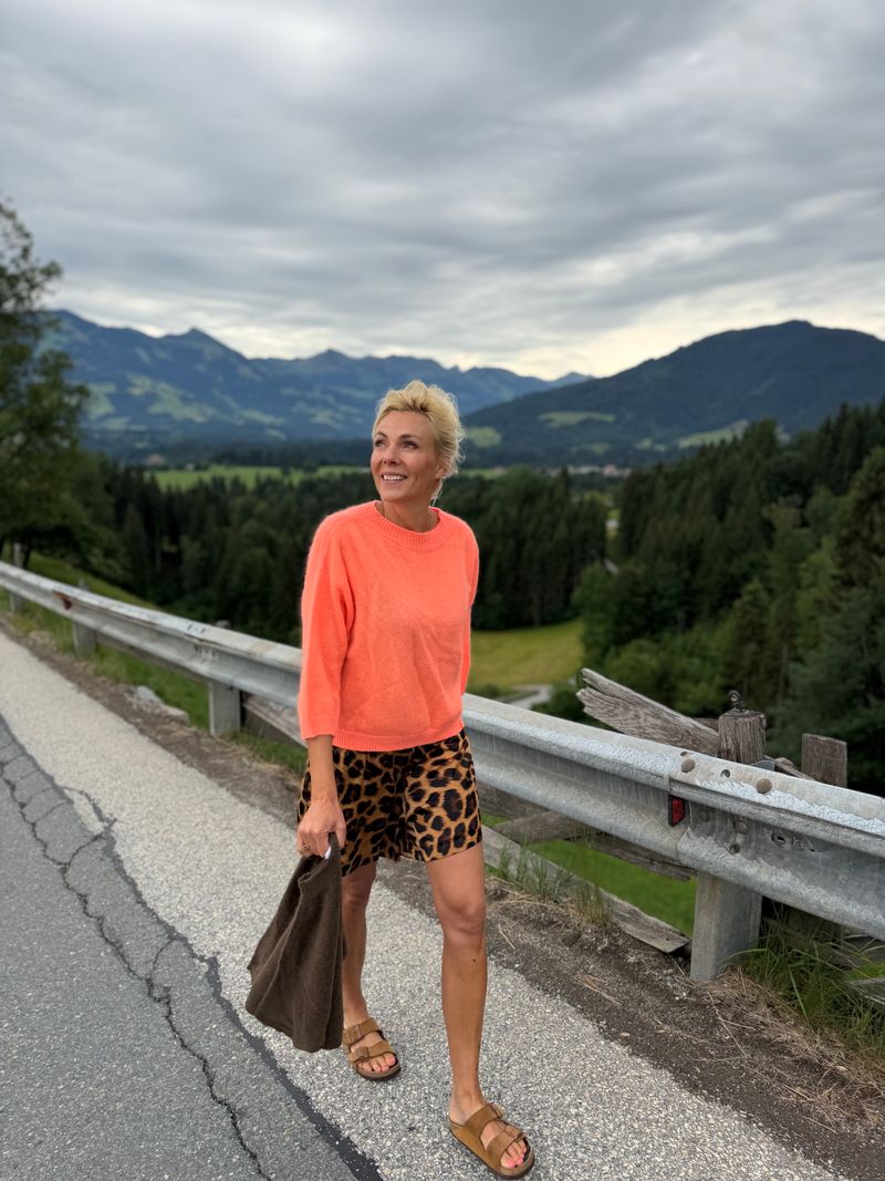 Lind LBHverdags fin Knit Pullover 8500 ORANGE