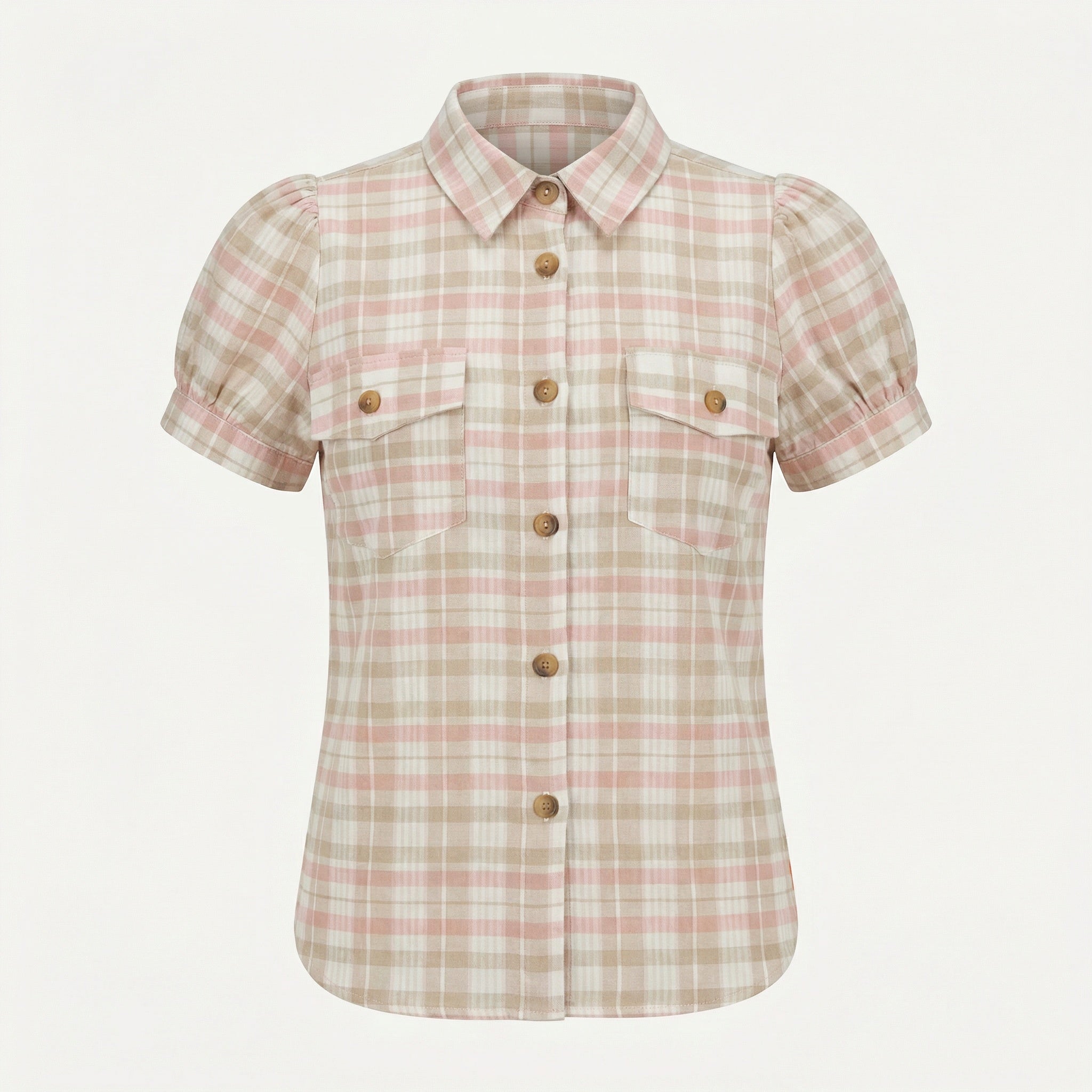 Lind LBKorn Skjortebluser 8001 Soft Peach