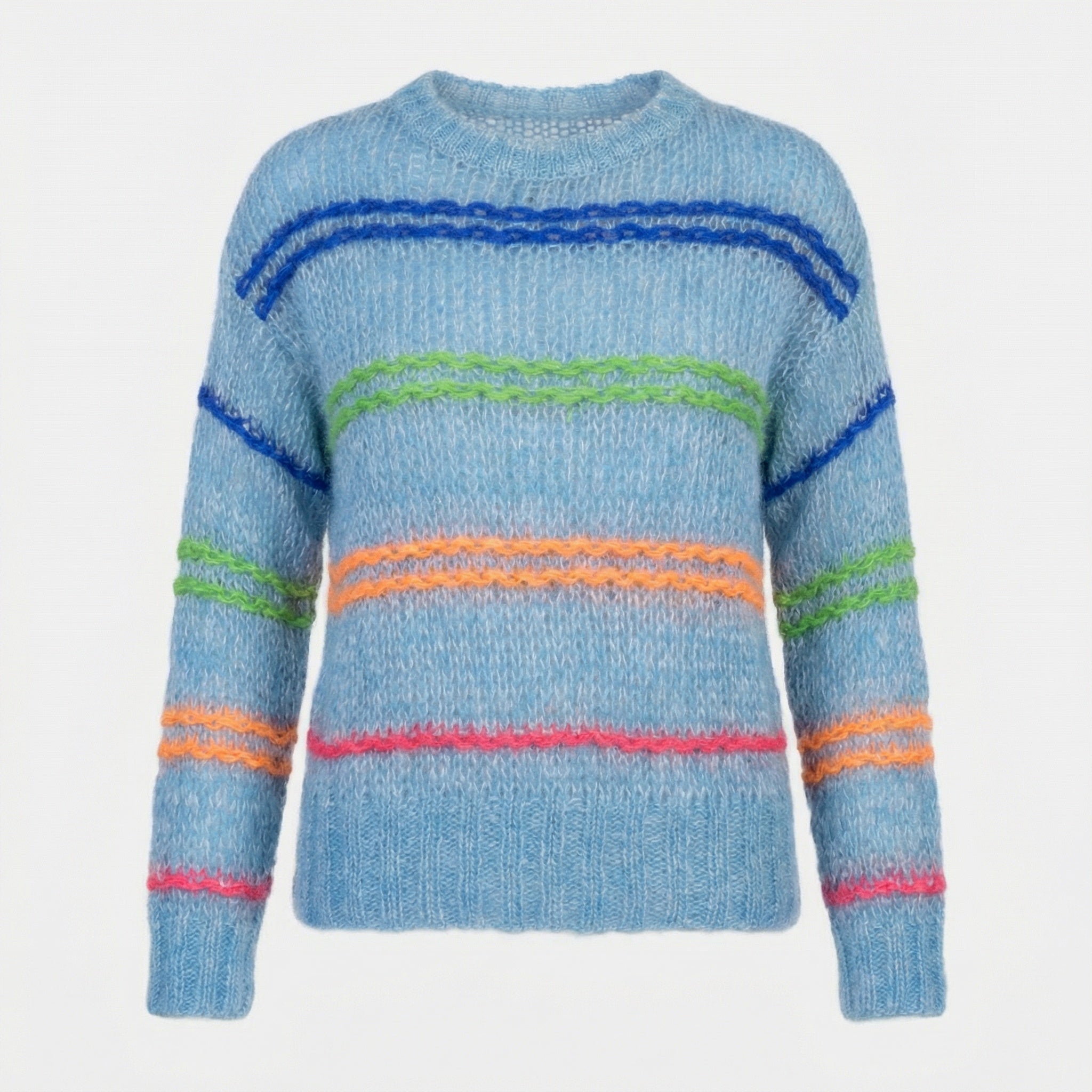 Lind LBPetunia Knit Pullover 5000 LIGHT BLUE