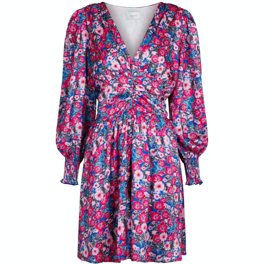 Neo Noir Lecia fall flower dress Dress Pink