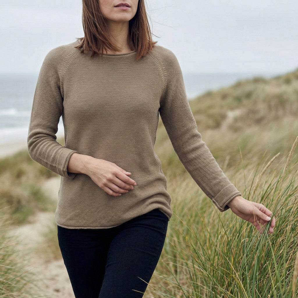 Lind LiAbby Knit Pullover 1315 Taupe