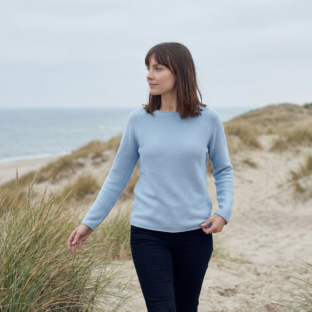 Lind LiAbby Knit Pullover 5000 LIGHT BLUE
