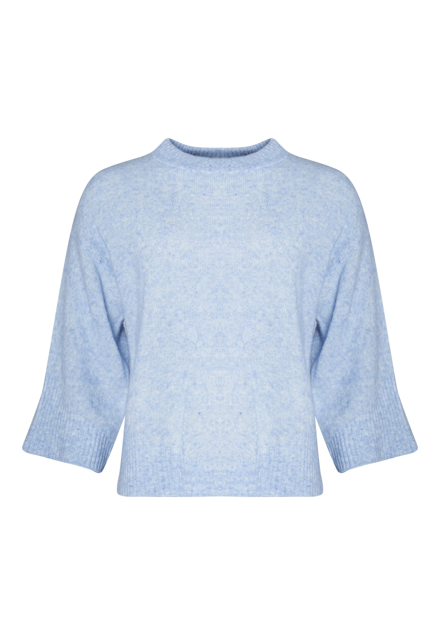 Lind LiAgusta Knit Pullover 5002 Light Blue Melange