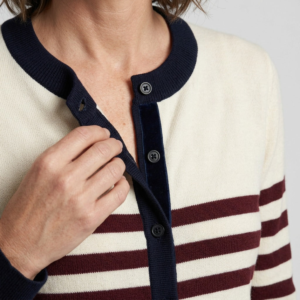 Lind LiAnnie Knit Cardigan 5999 NAVY BLUE