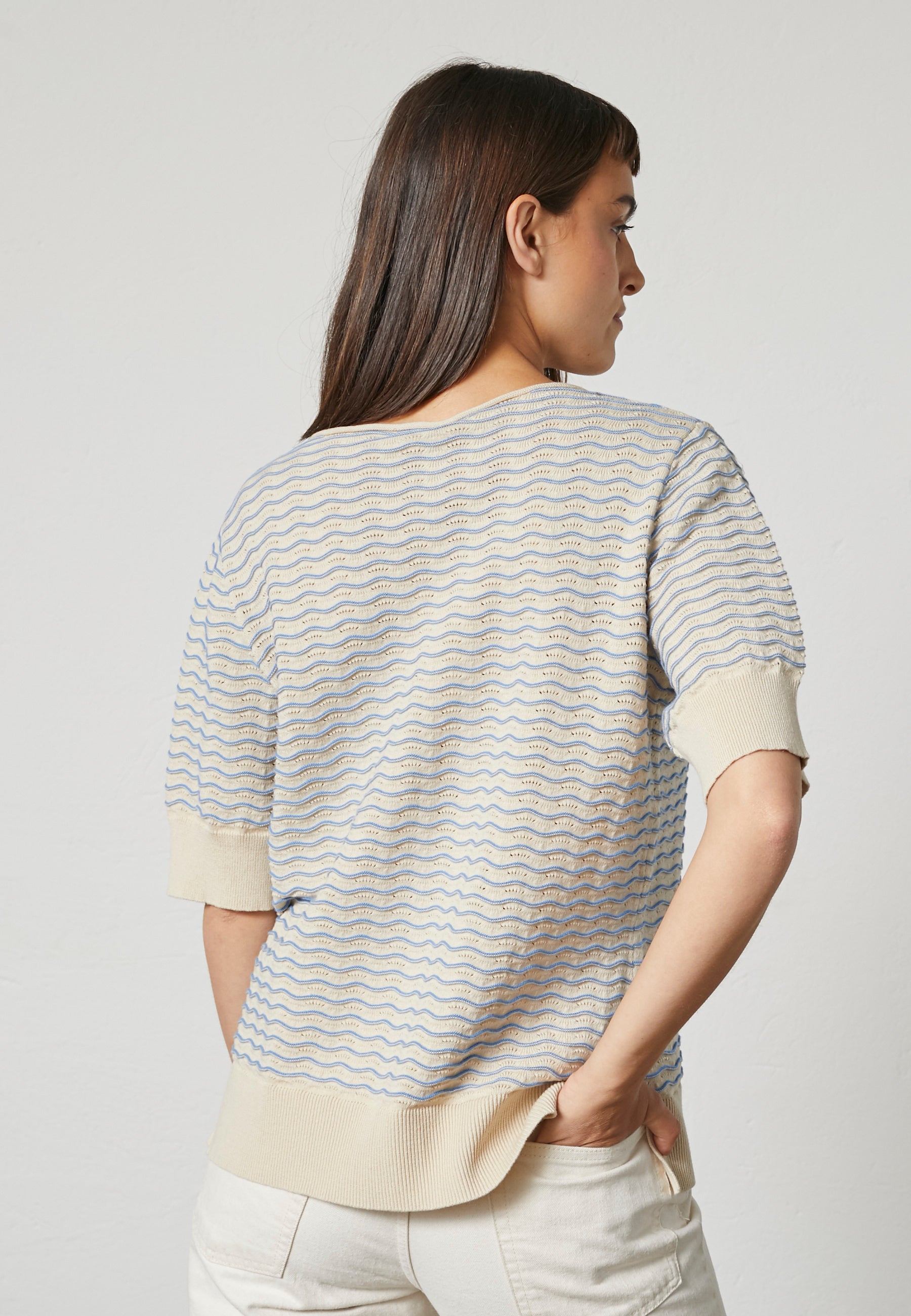 Lind LiBri Knit Pullover 5450 Sky Blue
