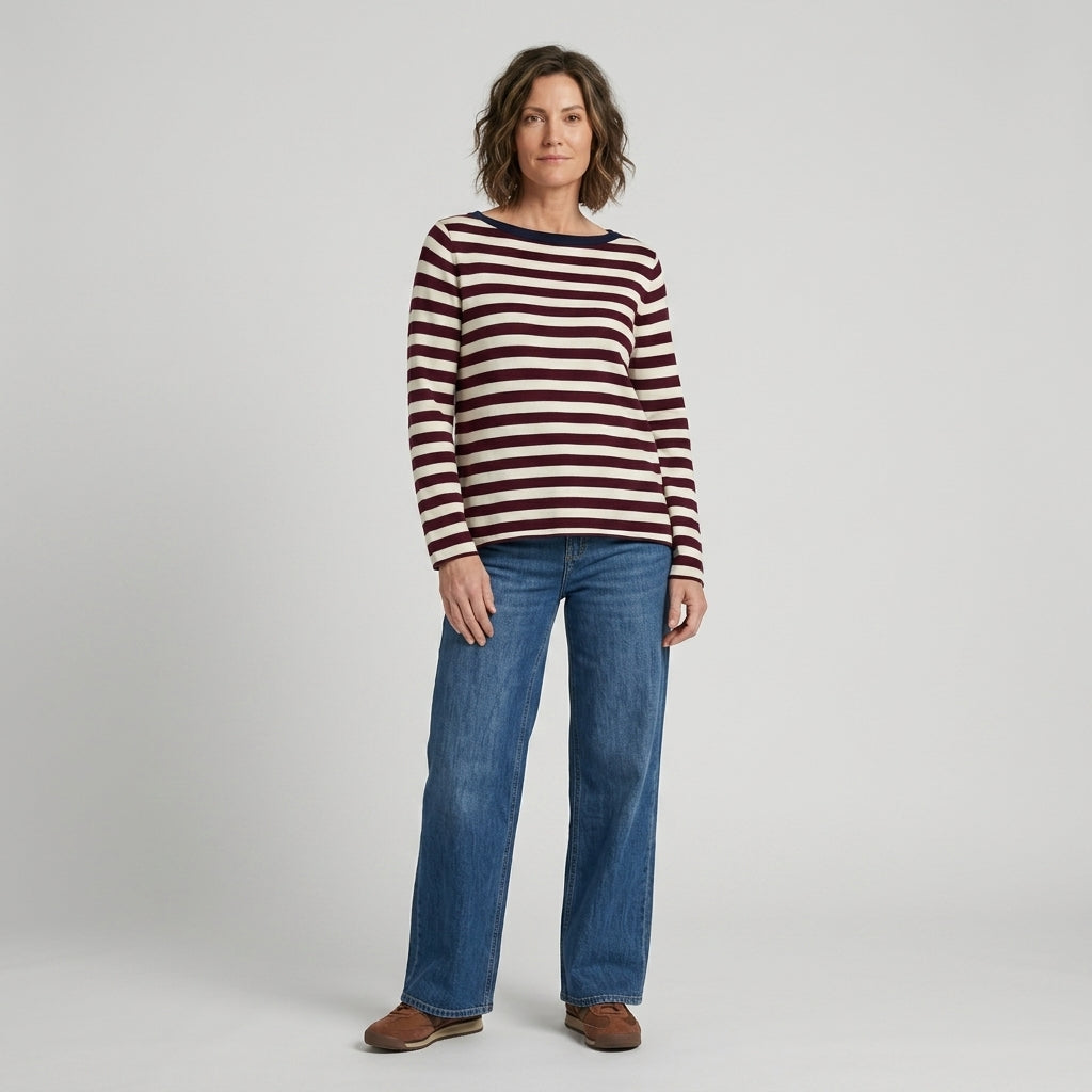 Lind LiChloe Knit Pullover 5999 NAVY BLUE