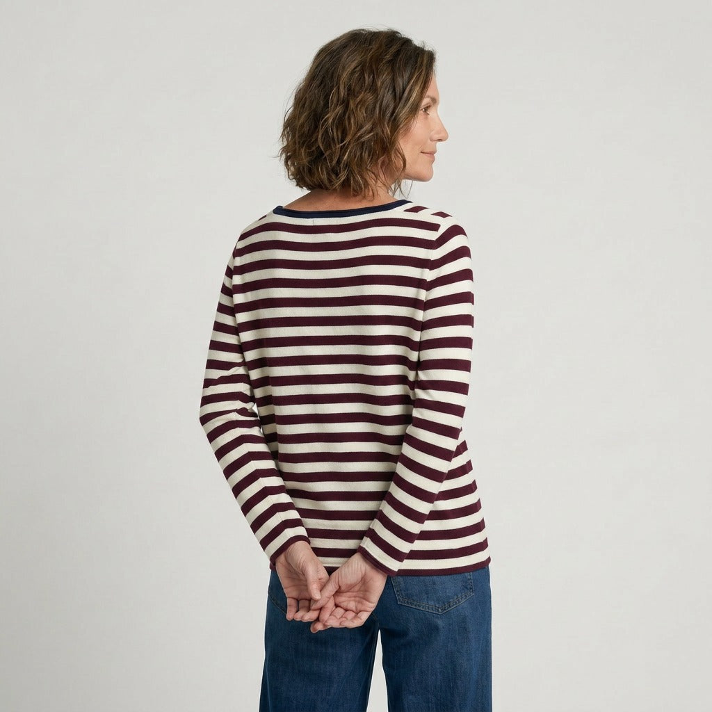 Lind LiChloe Knit Pullover 5999 NAVY BLUE