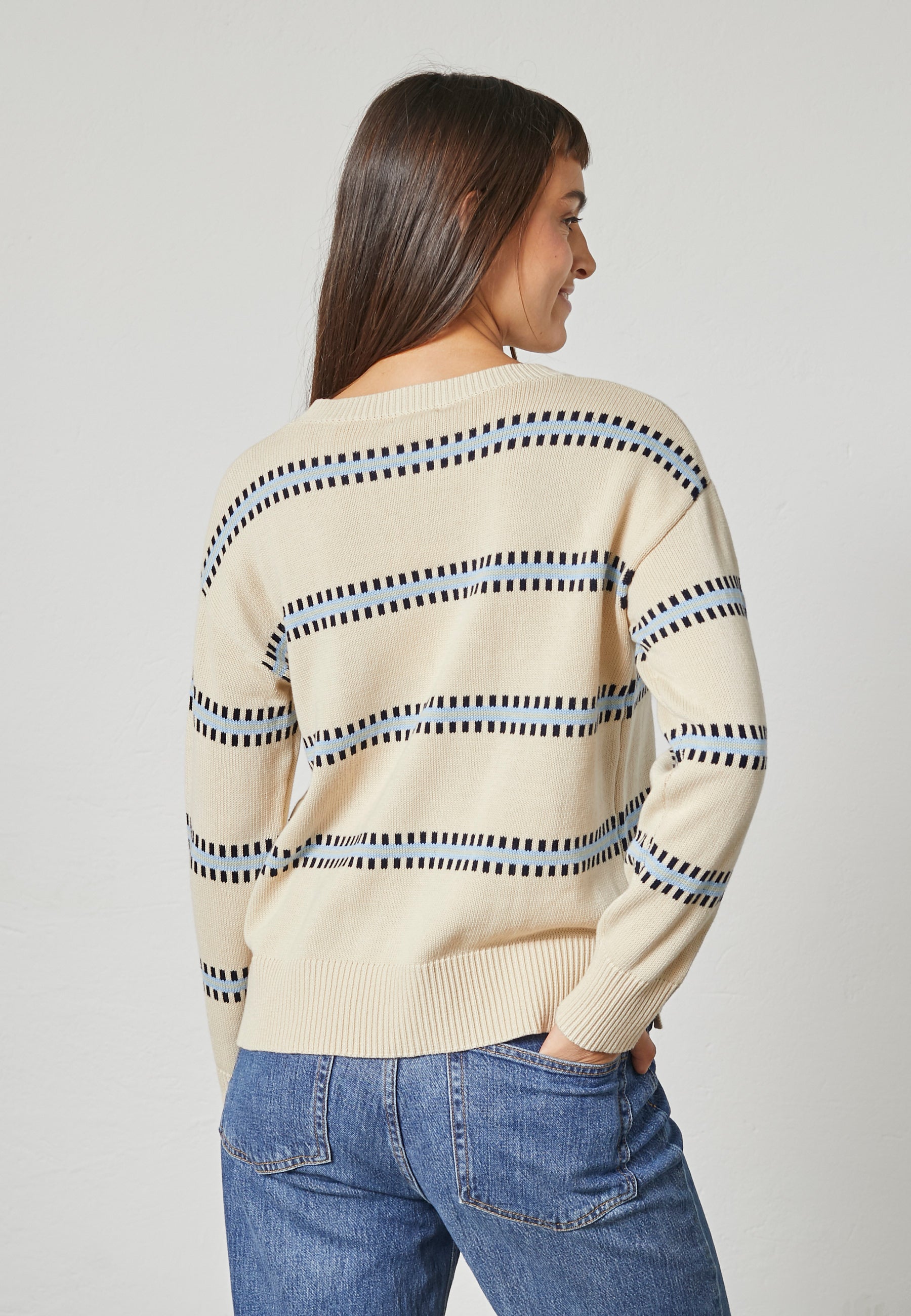 Lind LiClio Knit Pullover 5999 NAVY BLUE