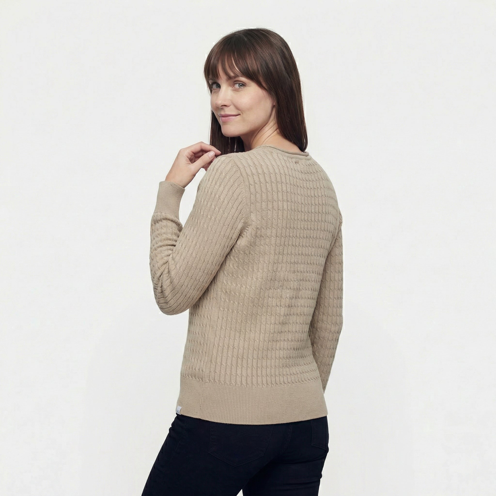 Lind LiEmilia Knit Pullover 1315 Taupe