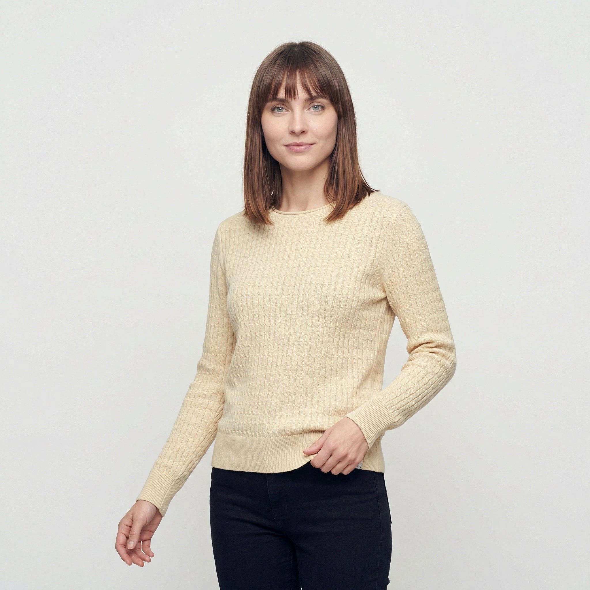 Lind LiEmilia Knit Pullover 4050 Straw yellow