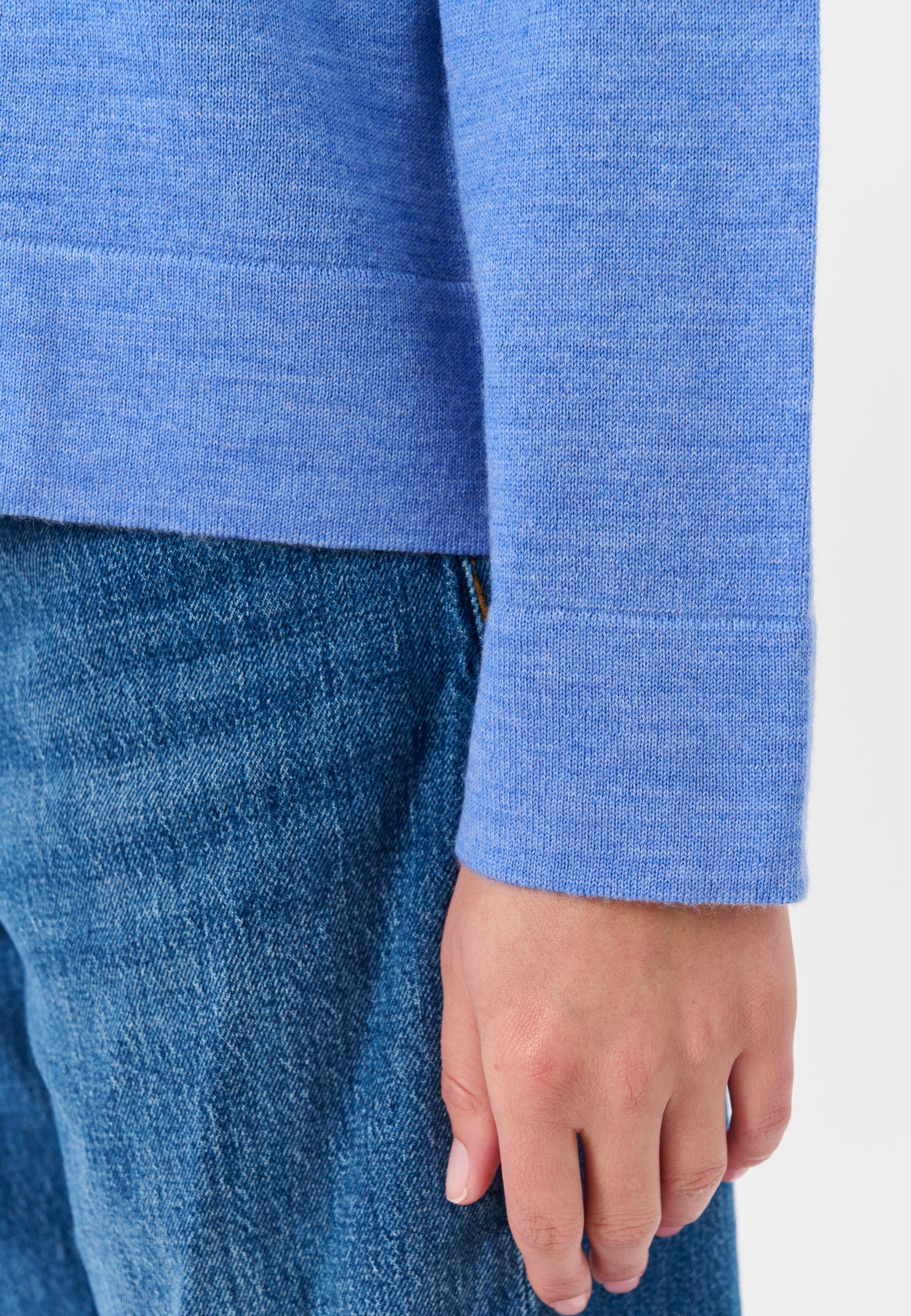 Lind LiKarin Knit Pullover 5260 sky blue melange