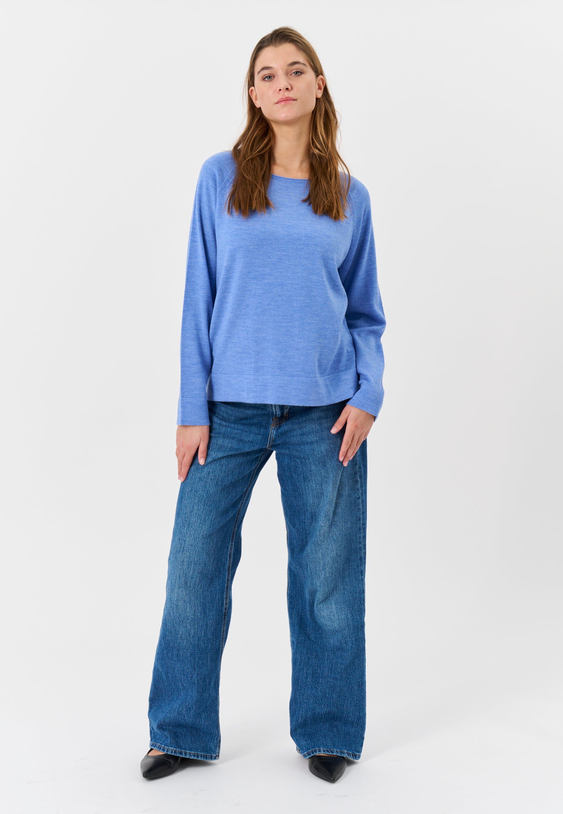 Lind LiKarin Knit Pullover 5260 sky blue melange