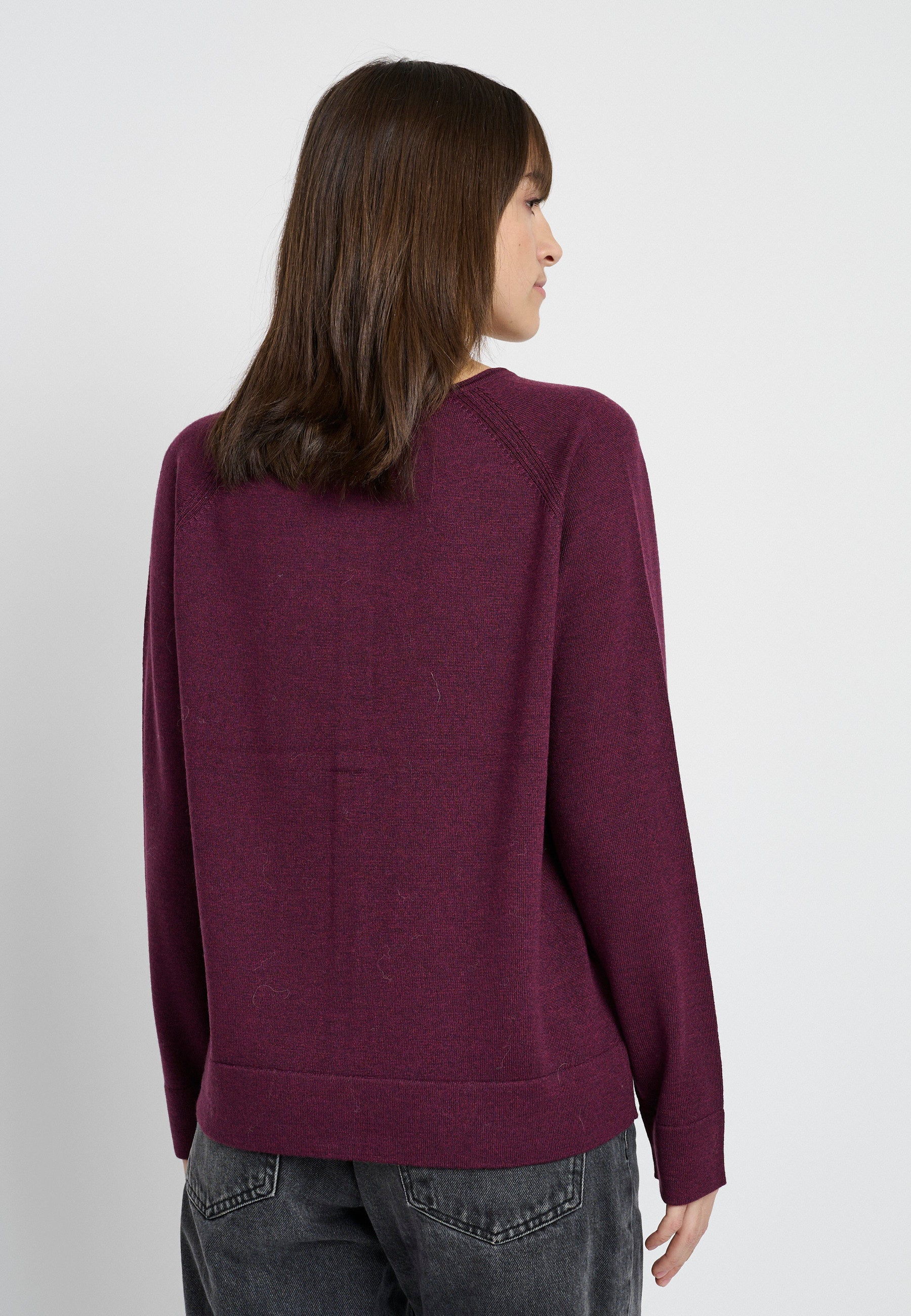 Lind LiKarina Knit Cardigan 2660 granat red melange