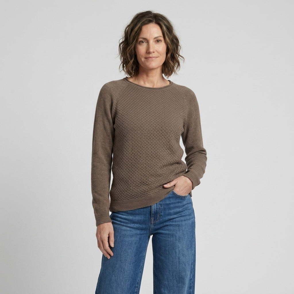Lind LiKate Knit Pullover 1300 Taupe