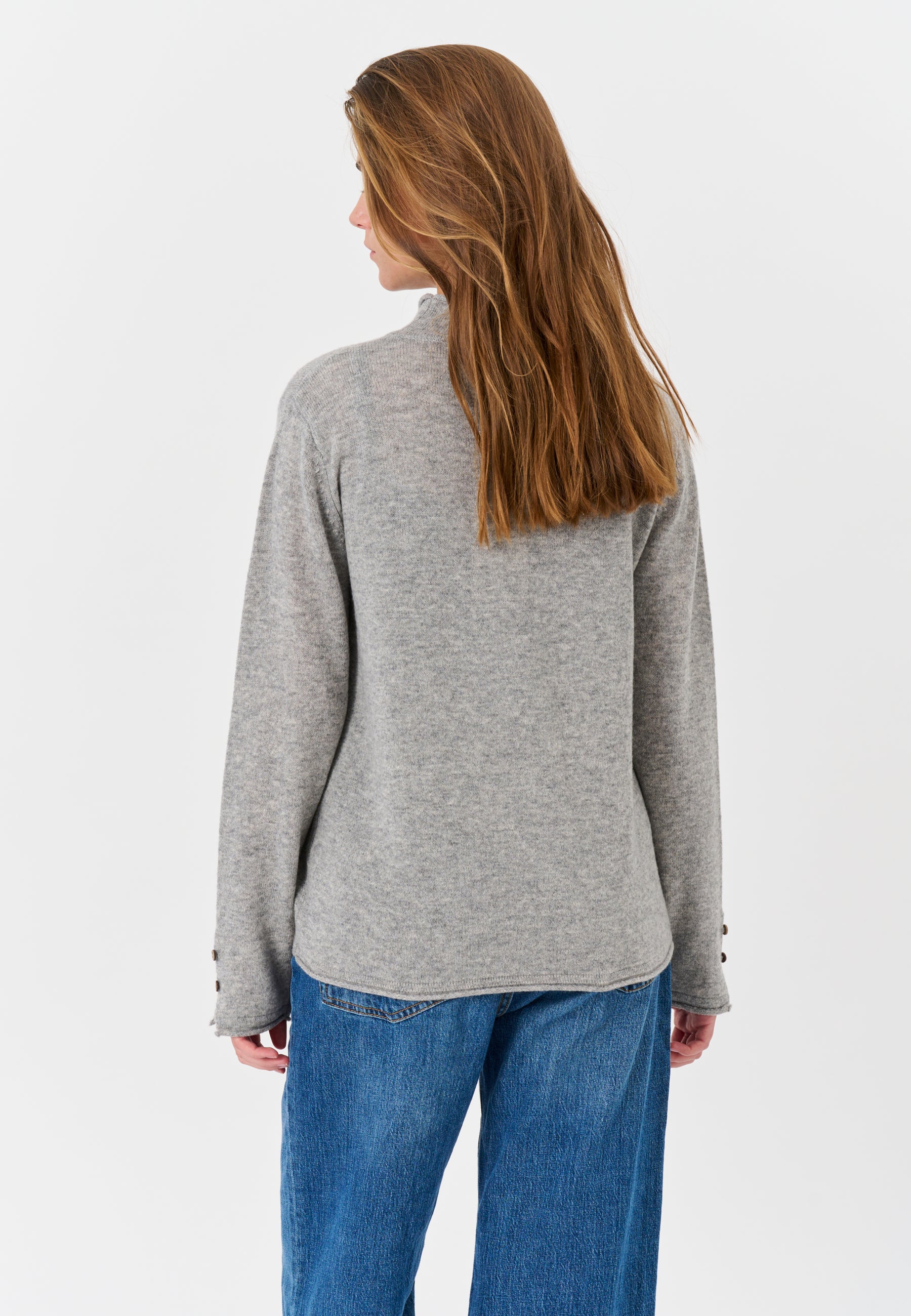 Lind LiKathlyn Knit Pullover 9650 grey melange