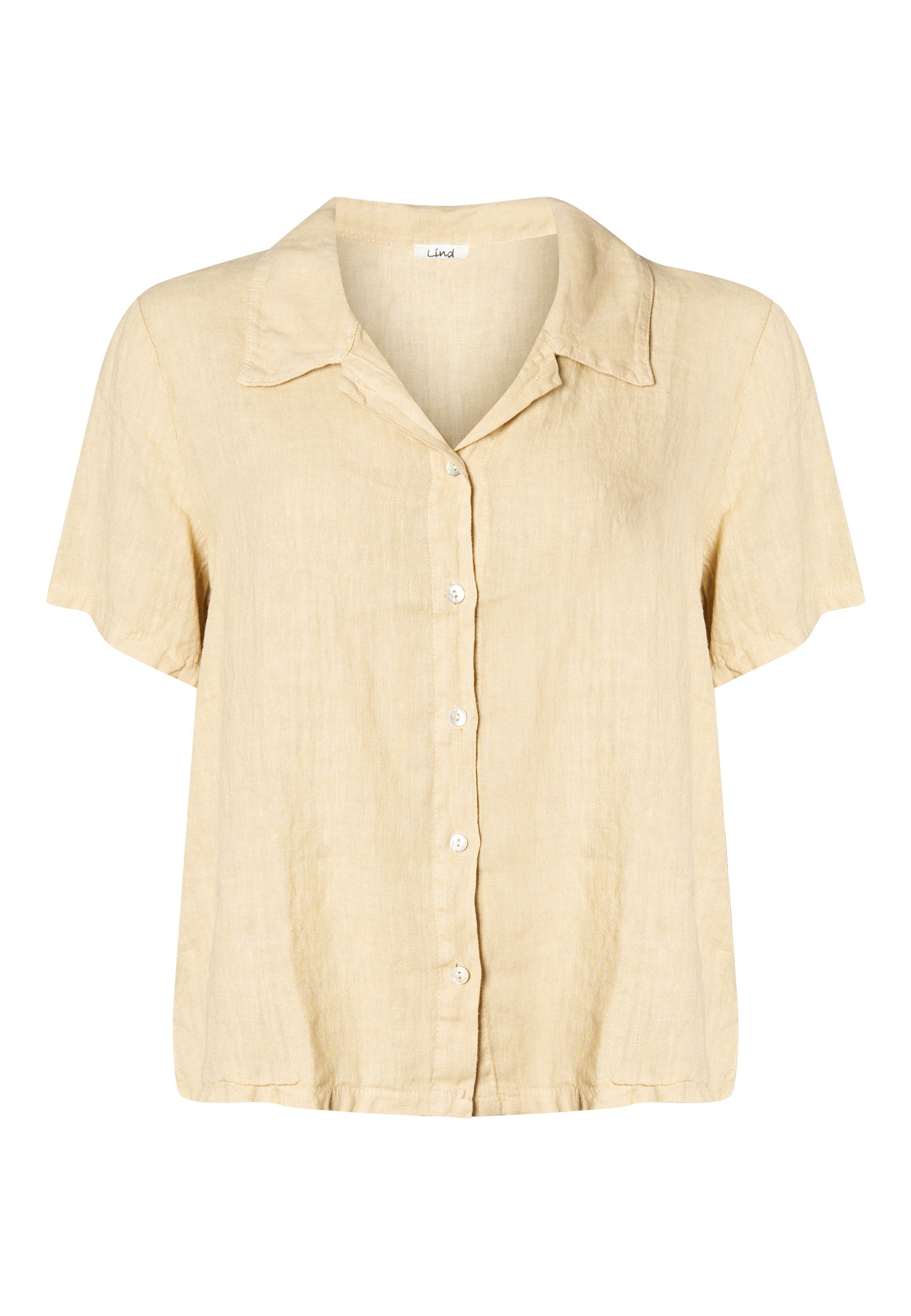 Lind LiLimone Skjortebluser 4050 Straw yellow