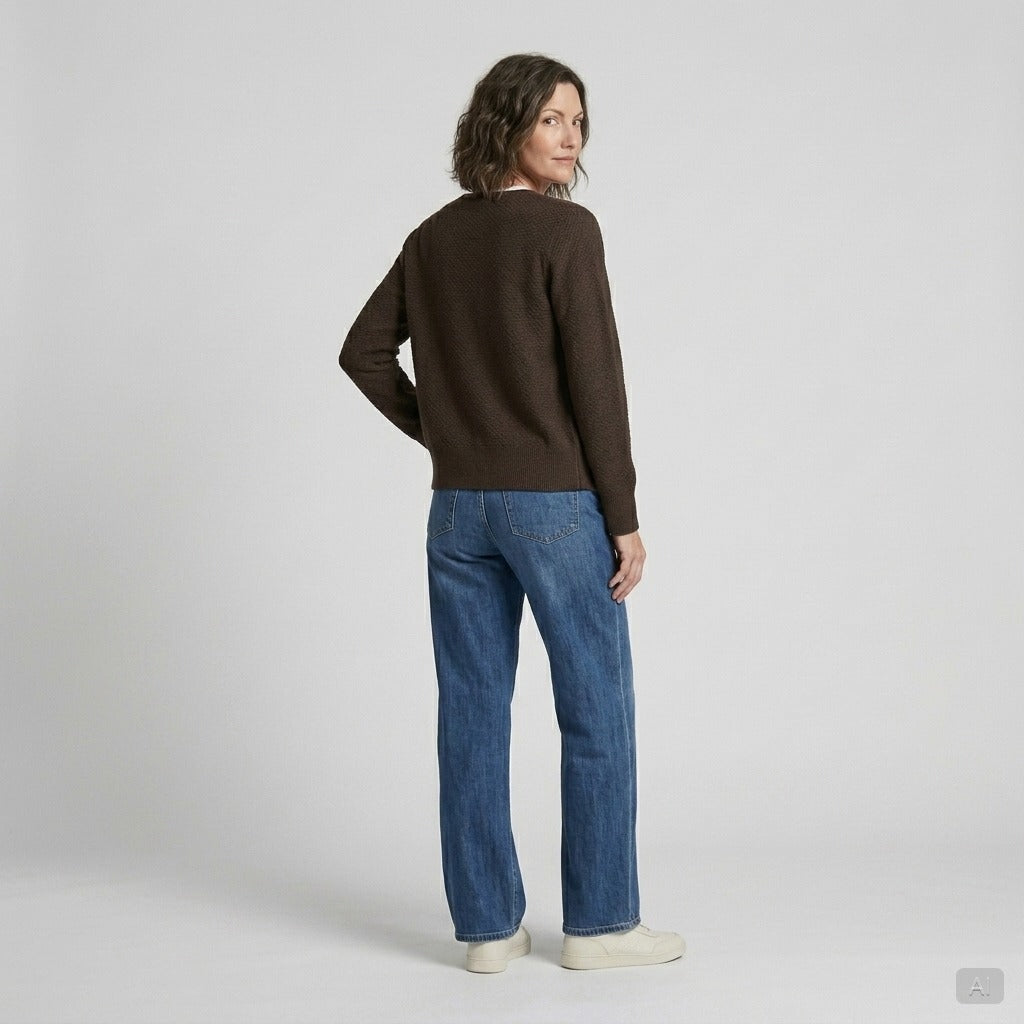 Lind LiLivia Knit Cardigan 1500 BROWN
