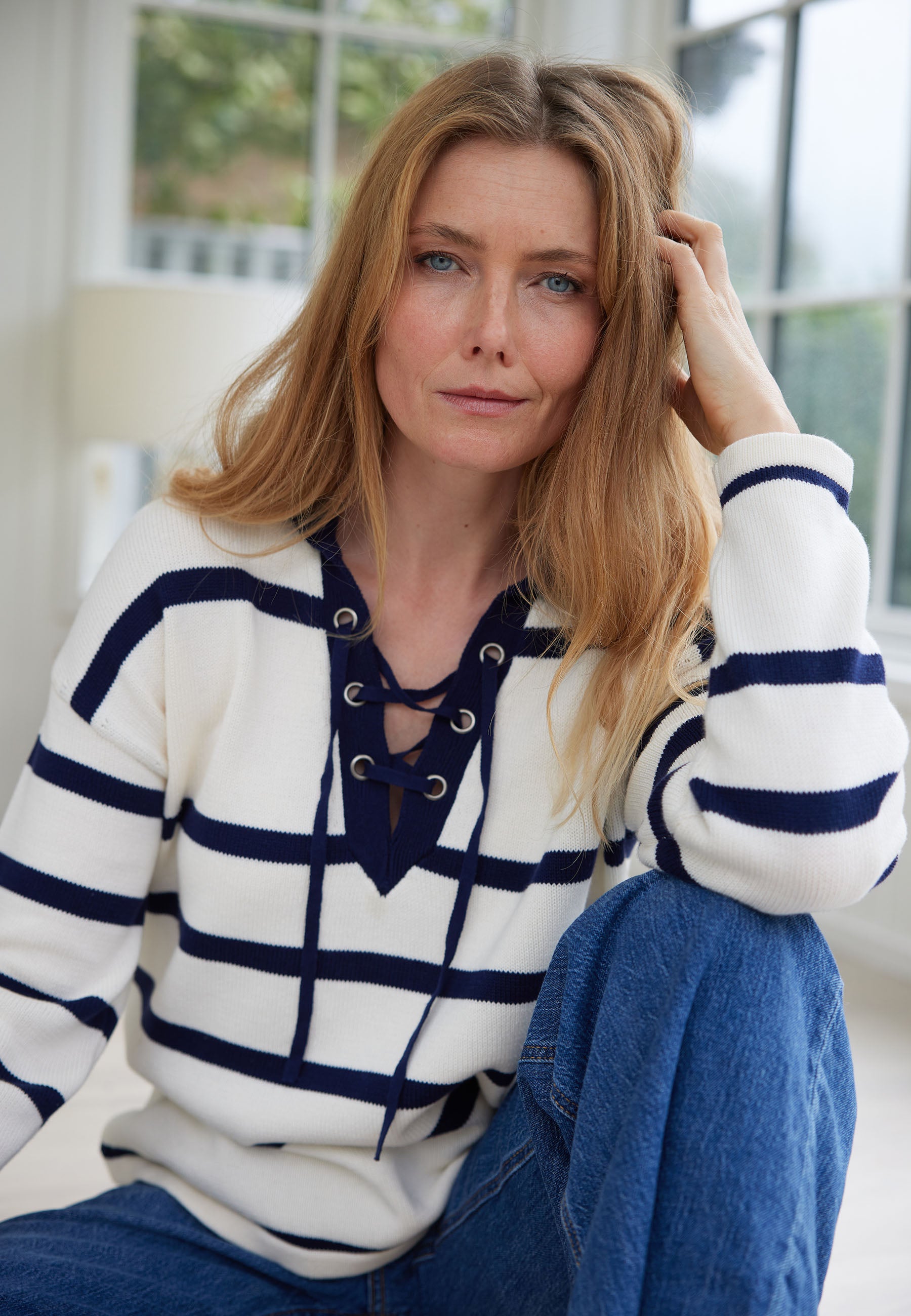 Lind LiMaryanne Knit Pullover 1000 OFF WHITE