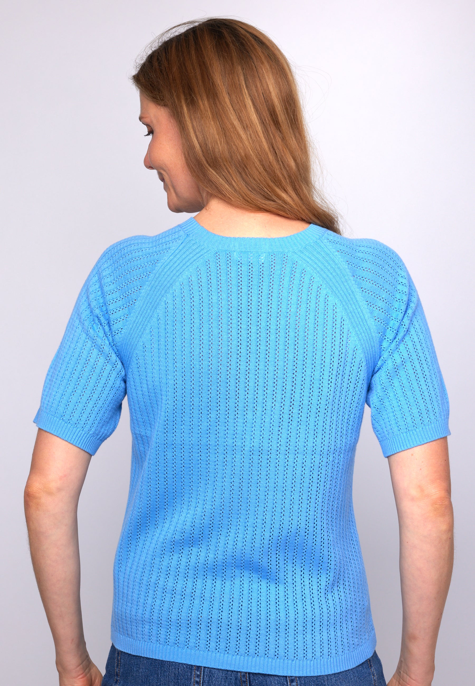 Lind LiMatti Knit Pullover 5300 Cornflower Blue