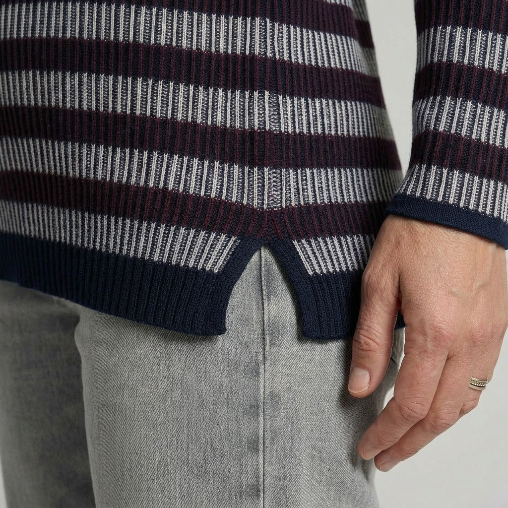 Lind LiNadia Knit Pullover 5999 NAVY BLUE