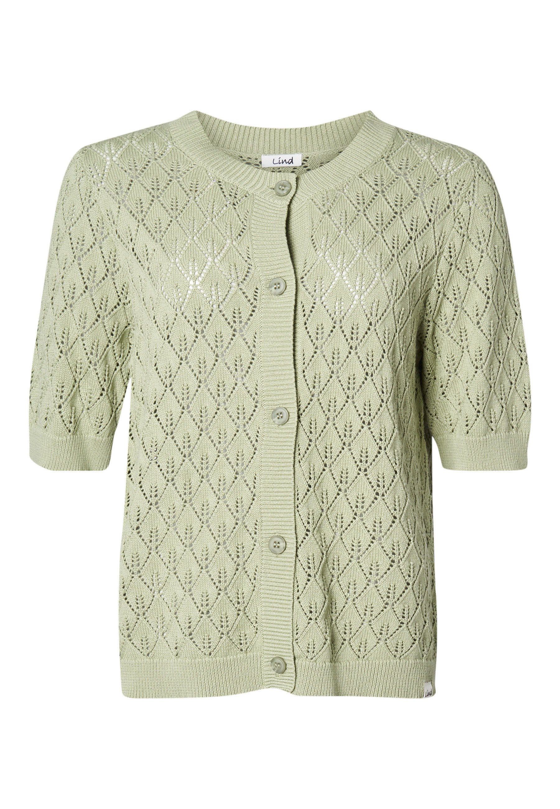 Lind LiStefani Knit Cardigan 3000 LIGHT GREEN