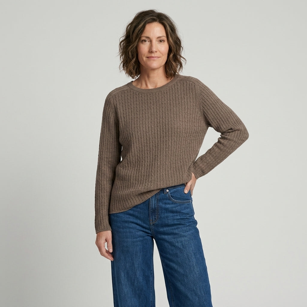 Lind LiTania Knit Pullover 1300 Taupe